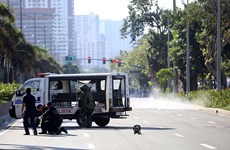 Philippines arrests suspects of bomb attempt near US Embassy