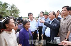 PM visits flood affected residents