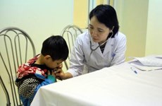 Children receive free heart checkups