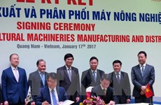 THACO, RoK firm partner to manufacture agricultural machines 