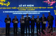 Ceremony marks Czech-Vietnam diplomatic ties