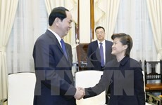 President hosts Singaporean Ambassador 