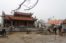 Ha Tinh: Renovated King Mai Hac De temple inaugurated 