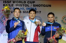 Vietnamese Olympic medalist wins World Cup shooting silver