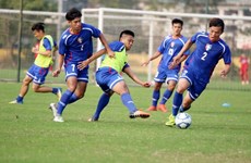 Chinese Taipei team arrives for friendly match