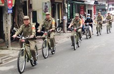 Bike patrols help curb social evils and crimes