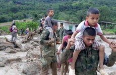 Condolences to Colombia, Peru over losses in landslides