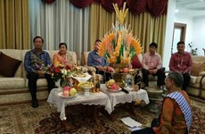 Vietnamese embassy in Indonesia greets Laos on traditional New Year