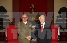 Cuba’s defence minister hails visit to Vietnam