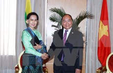 Prime Minister discusses ties with Myanmar leader