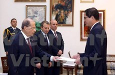 Lebanese President vows to further enhance ties with Vietnam