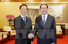 Vietnam values front cooperation with China: President 