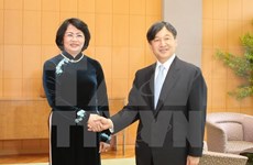 Vice President meets Japanese Emperor Akihito