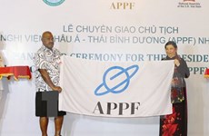 Vietnam gets Asia Pacific Parliamentary Forum Chair from Fiji 