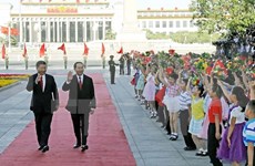 President Tran Dai Quang concludes State visit to China