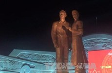 Monument of Ho Chi Minh and his father inaugurated in Binh Dinh