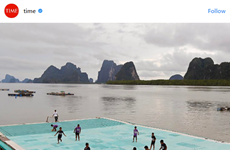 Floating soccer pitch in Thailand named one of world's best views