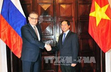 Vietnam, Russia hold strategic dialogue, political consultation 