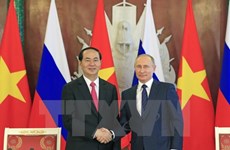 Russian media highlight Vietnamese President’s visit 