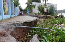 Mekong to relocate landslide-prone households