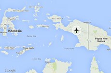 Plane carrying five people crashes in eastern Indonesia