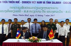 Vietnamese, Lao localities build peaceful border 