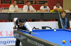 International billiards tourney kicks off in Binh Duong
