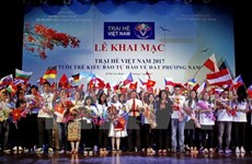 Vietnamese young expats join summer camp in Mekong Delta