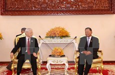 Party leader meets with Cambodian Senate President