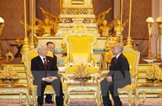 Party chief’s State visit spotlighted on Cambodian media