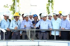 PM inspects Formosa’s waste treatment system
