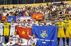 Vietnamese club finish third in futsal tourney