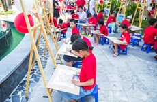  Children prove talent combining mathematics and fine art