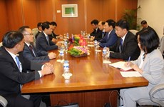 AMM 50: FM Pham Binh Minh holds bilateral meetings 