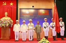 Public Security Ministry honoured with Lao Order