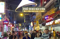 HCM City: Bui Vien pedestrian street opens for tourists