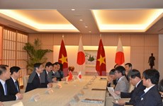 Vietnamese official meets Japanese parliament, foreign ministry leaders