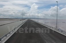 Vietnam’s longest sea bridge opens to traffic on National Day