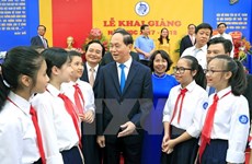 President affirms importance of education at school year’s beginning