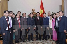 Deputy PM receives Lao youth union delegation