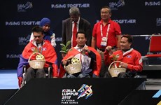 ASEAN Para Games: VN weightlifters win 2 gold, break 2 records