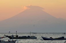 Indonesia raises alert level of volcano in Bali to highest