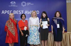 Vietnam’s women entrepreneurs win APEC awards