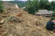 Landslide buries 18 persons in Hoa Binh 