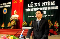 Nearly 1,100 Lao students trained in Thua Thien-Hue