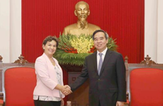 Mission 2020 leader welcomed in Hanoi