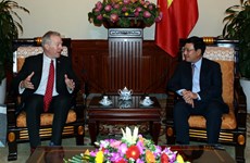 Deputy PM Pham Binh Minh meets outgoing US ambassador