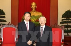 Party chief receives Chinese leader’s special envoy