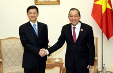 Deputy PM receives Chinese deputy minister of state security