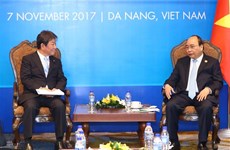 APEC 2017: PM hosts Japanese Minister of Economic Revitalisation 
